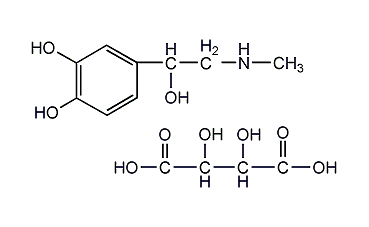 酒石酸腎上腺素結(jié)構(gòu)式