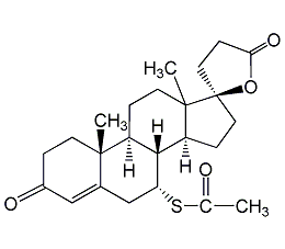 螺旋內(nèi)酯固醇結構式